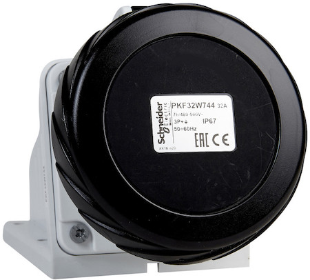 Schneider Electric PKF16W745 НАСТЕН. РОЗ PK ВИНТ. 16A IP67 500V 3PNT