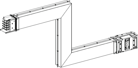 Schneider Electric KSA630DZE4A Z-ОБРАЗНАЯ УГЛОВАЯ СЕКЦИЯ НА ЗАКАЗ 630А