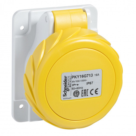 Schneider Electric PKY16G714 ПАНЕЛ РОЗ БСТР 16А 3P-E 100-130 IP67