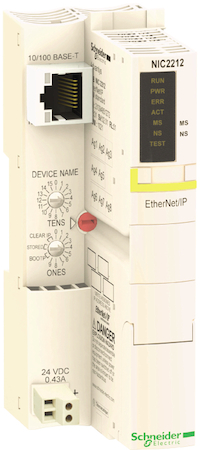 Schneider Electric STBNIC2212 Модуль связи Ethernet IP, Standard