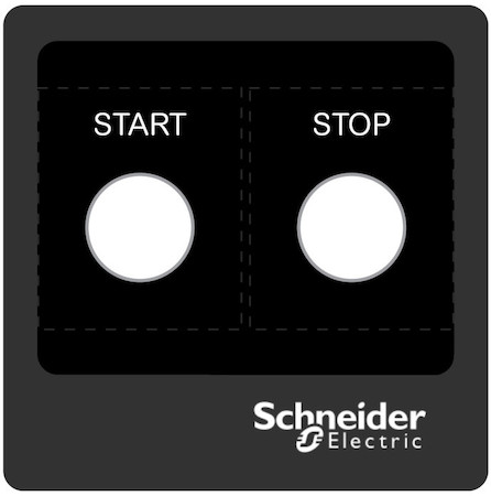 Schneider Electric ZBYLECUST01 ТРАФАРЕТ 100Х100 ММ, CUST