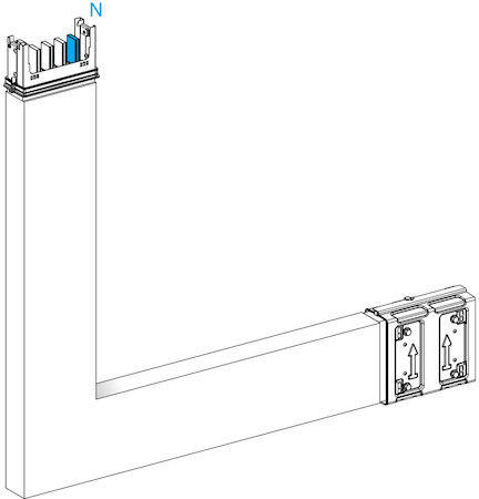 Schneider Electric KSC400DLE4A СЕКЦИЯ УГЛОВАЯ НА ЗАКАЗ 400А