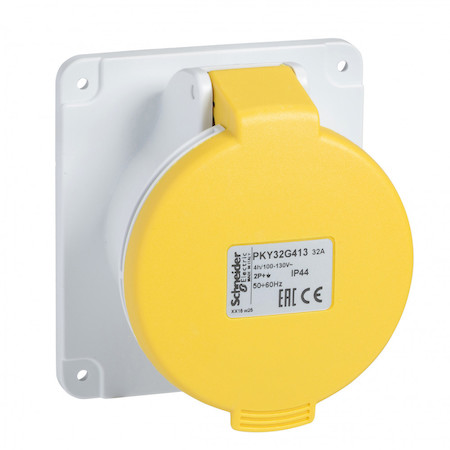 Schneider Electric PKY16G415 ПАНЕЛ РОЗ БСТР 16А 3P-N-E 100-130 IP44