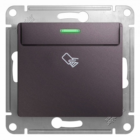 Schneider Electric GSL001469 GLOSSA Карточный ВЫКЛЮЧАТЕЛЬ,10AX, механизм, СИРЕНЕВЫЙ ТУМАН