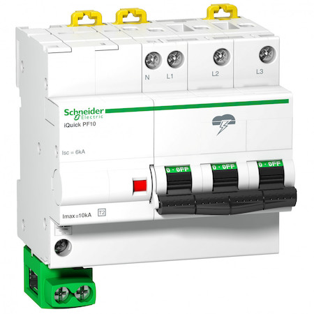 Schneider Electric A9L16618 УЗИП СО ВСТР ЗАЩИТОЙ IQUICK PF 3П+Н 10кА