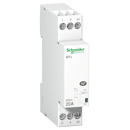 Schneider Electric A9C15030 МОДУЛЬНЫЙ КОНТАКТОР iCT+ 1P+N 20A