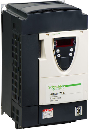 Schneider Electric ATV71LU55M3Z ПРЕОБР ЧАСТ ATV71L 5,5КВТ 240В БЕЗ ГТ