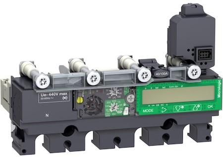 Schneider Electric LV433880 4П РАСЦЕП.MIC. 7.2E Vigi 100А/NSX100-250