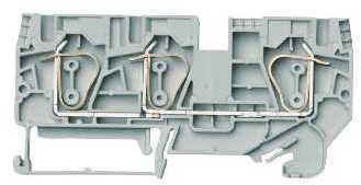 Schneider Electric AB1RRN635U3GR КЛЕММНИК ПРУЖ ПРОХОД 6ММ2 3ТЧК СЕРЫЙ