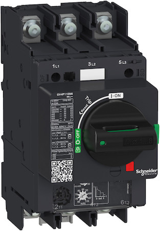 Schneider Electric GV4P115N6 АВТ.ВЫКЛ GV4P С КОМБИНИРОВАННЫМ РАСЦЕПИТЕЛЕМ 115A 50kA ЗАЖИМ ПОД КОЛЬЦ.НАК.