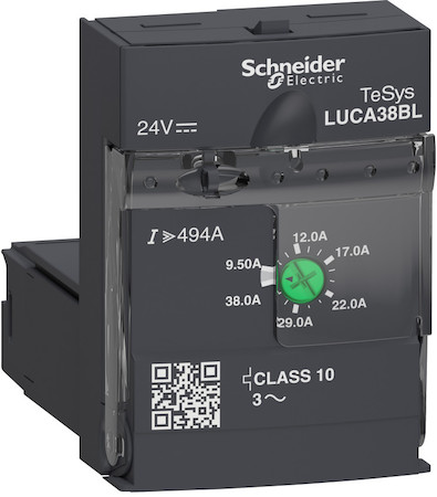 Schneider Electric LUCA38BL БЛОК УПР СТАН 9,5-38A 24VDC CL10 3P