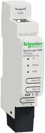 Schneider Electric MTN6500-0103 SpaceLogic KNX IP-маршрутизатор на DIN-рейку