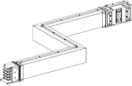 Schneider Electric KSA630DZCG4A Z-ОБРАЗНАЯ УГЛОВАЯ СЕКЦИЯ НА ЗАКАЗ 630А