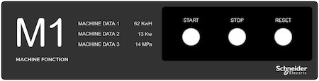 Schneider Electric ZBYLEG401001 ТРАФАРЕТ ДЛЯ ИНТЕРФЕЙСА 400 x 100 ММ ШАБЛОН