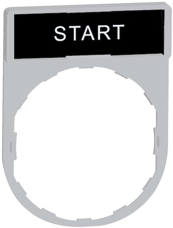Schneider Electric ZBY2303C1 ЭТИКЕТКА. START C1