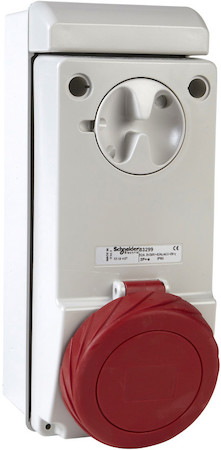 Schneider Electric 83399 РОЗ UNIKA С ДРЖ/ПРД 32А 3PE 400-440 IP65