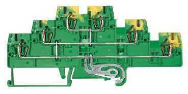 Schneider Electric AB1RRNETP235T6 3 УРОВН КЛЕММНИК ПРУЖ ЗАЗЕМЛ 2,5ММ2 6ТЧК