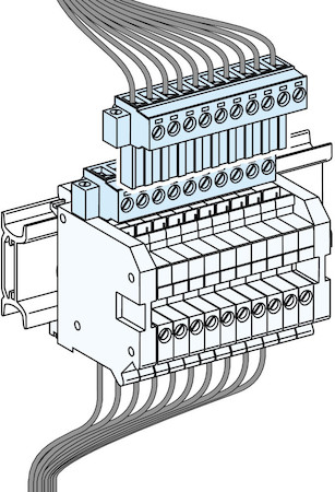 Schneider Electric 04228 СОЕДИНИТ.БЛОК ДЛЯ ВСПОМОГАТЕЛЬНЫХ ЦЕПЕЙ