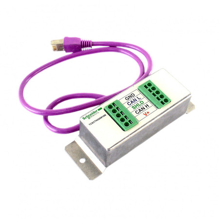 Schneider Electric TCSCTN026M16M Разветвитель сети CANopen RJ45-2 пруж клеммы