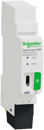 Schneider Electric MTN6502-0101 SpaceLogic KNX USB-интерфейс на DIN-рейку