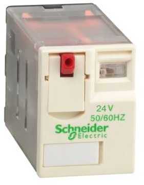 Schneider Electric RXM4AB1B7TQ РЕЛЕ 4 CO 24В ПЕРЕМ ТОКА
