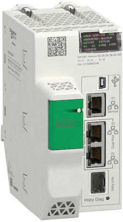 Schneider Electric BMEH582040 M580 ЦПУ горячего резер. уровень 2, ОЗУ 8 MB, RIO (до 8 ст. X80+Quantum IO)