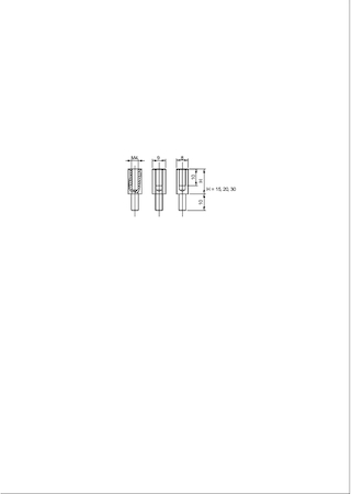 Schneider Electric NSYAMFET304TB 4 ПРОСТАВКИ НАРУЖНЫЕ/ВНУТРЕННЕЙ РЕЗЬБОЙ M4 30ММ