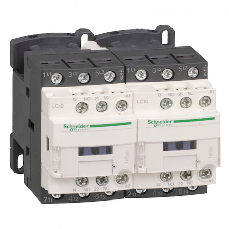 Schneider Electric LC2D18UD КОНТ.РЕВЕРС.D3Р,18A,НО+НЗ,250V DС