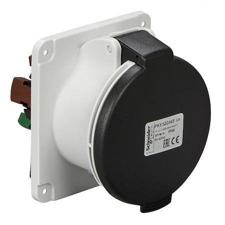 Schneider Electric PKY32G444 ПАНЕЛ РОЗ БСТР 32А 3P-E 480-500 IP44