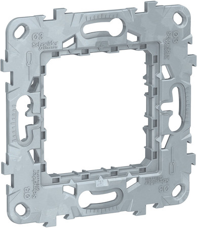 Schneider Electric NU7002 UNICA MODULAR СУППОРТ ZAMAK 2 модуля