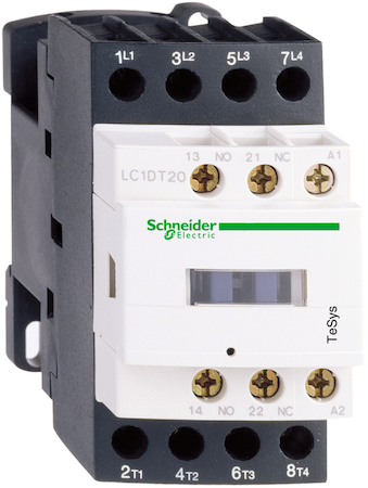 Schneider Electric LC1DT25BL КОНТАКТОР.4P(4НО),АС1.25А,НО+НЗ,24V-