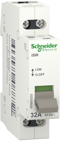 Schneider Electric A9S60232 ВЫКЛЮЧАТЕЛЬ НАГРУЗКИ iSW 2П 32A ACTI9