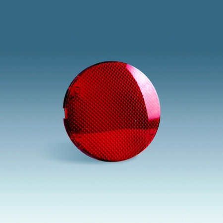 88065-32 Simon 88 Накладка светового индикатора красная линза