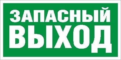 Световые технологии Наклейка "Запасный выход" ПЭУ 008 (385х185) PT-B 4501006460