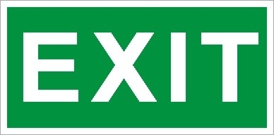 Световые технологии 2502000210 ПЭУ 012 Exit (335х165) РС-L