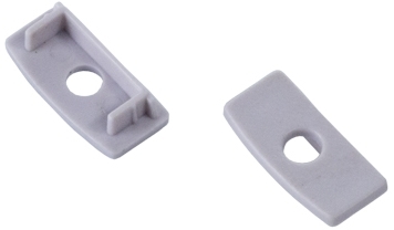 Световые технологии 2398000310 PROFILE S03 end caps with hole (set of 2 pcs)