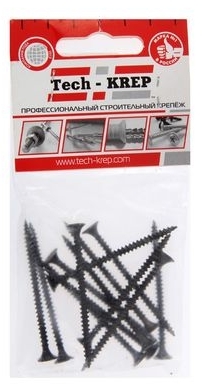 Tech-KREP 102382 Саморез ШСГМ 3,5х55 (13 шт) - пакет Tech-Krep