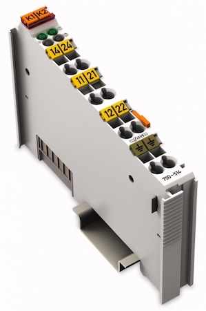 Wago 750-514 2-канальный модуль релейного вывода