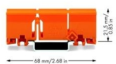 Wago 273-150 Фиксирующий держатель