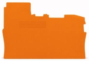 Wago 2002-7292 2-L-NT-ABSCHLUSSPL. 2,5/4MM2 ORANGE