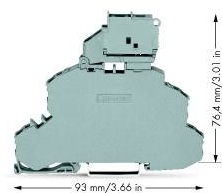 Wago 2002-2611 Doppelstock Si-Klemme mit schwenkbar