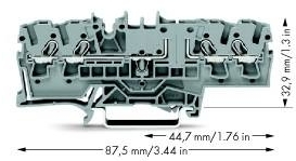 Wago 2002-1861 Базовая клемма