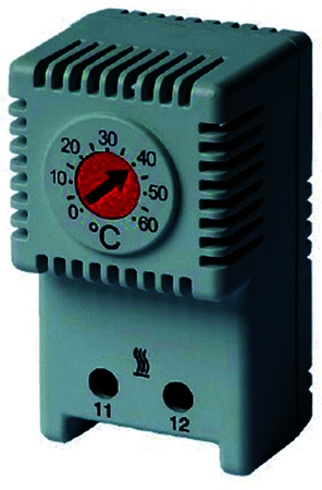 Фото ДКС R5THR2 Термостат, NC контакт, диапазон температур: 0-60 °C DKC