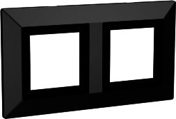 ДКС 4403854 Рамка из металла, "Avanti", темно-серый, 4 модуля