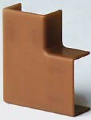 ДКС 00415RB APM 25x17 Угол плоский коричневый (розница 4 шт в пакете, 15 пакетов в коробке)