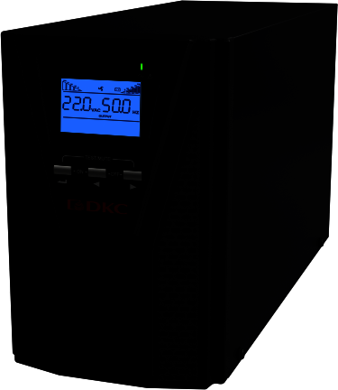 ДКС SMALLT1A0PS Онлайн ИБП, Small Tower, 1000VA/900W, 2xSchuko, USB, без АКБ