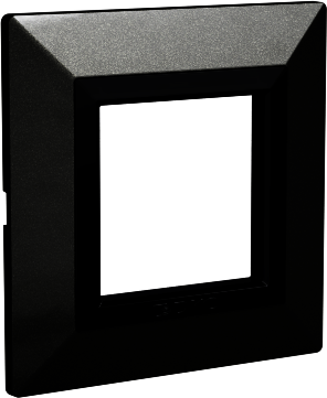 ДКС 4403852 Рамка из металла, "Avanti", темно-серый, 2 модуля