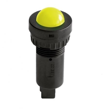 ДКС ASF0F23RG230 Индикатор сферический, штекерное подкл., уст.размер 22/30, круг., крас./зел., 230В,