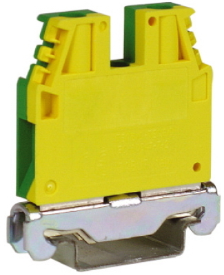 ДКС ZTO120 TEC.6/O, зажим для заземления желт.зелен 6 кв.мм
