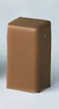 ДКС 00580RB LM 22x10 Заглушка коричневая (розница 4 шт в пакете, 20 пакетов в коробке)